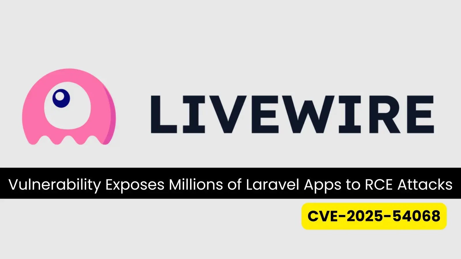 Livewire Flaw Puts Millions of Laravel Apps at Risk of RCE Attacks