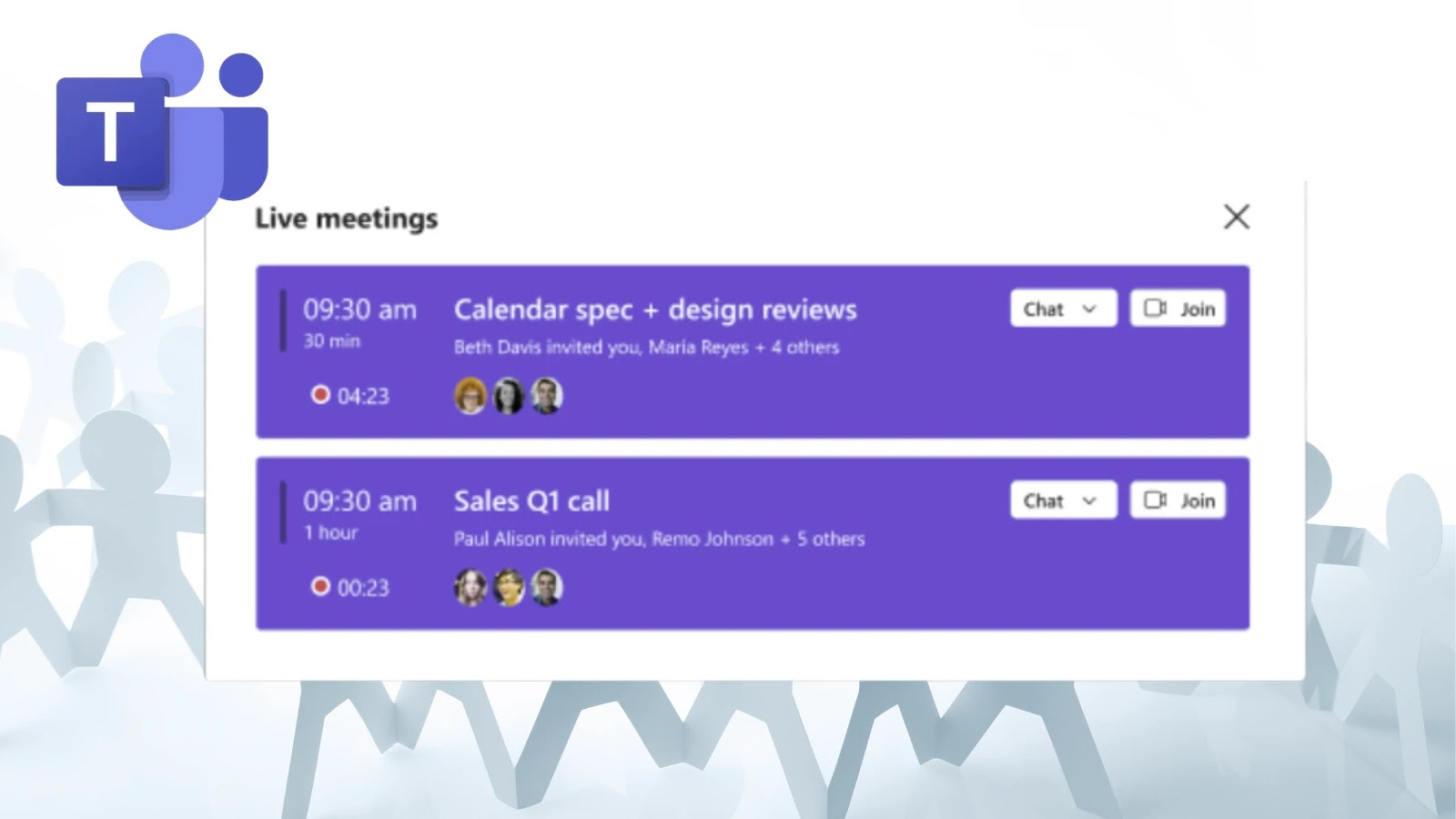 Microsoft Teams New Meeting Join Bar Reminds You to Join Meeting On-time