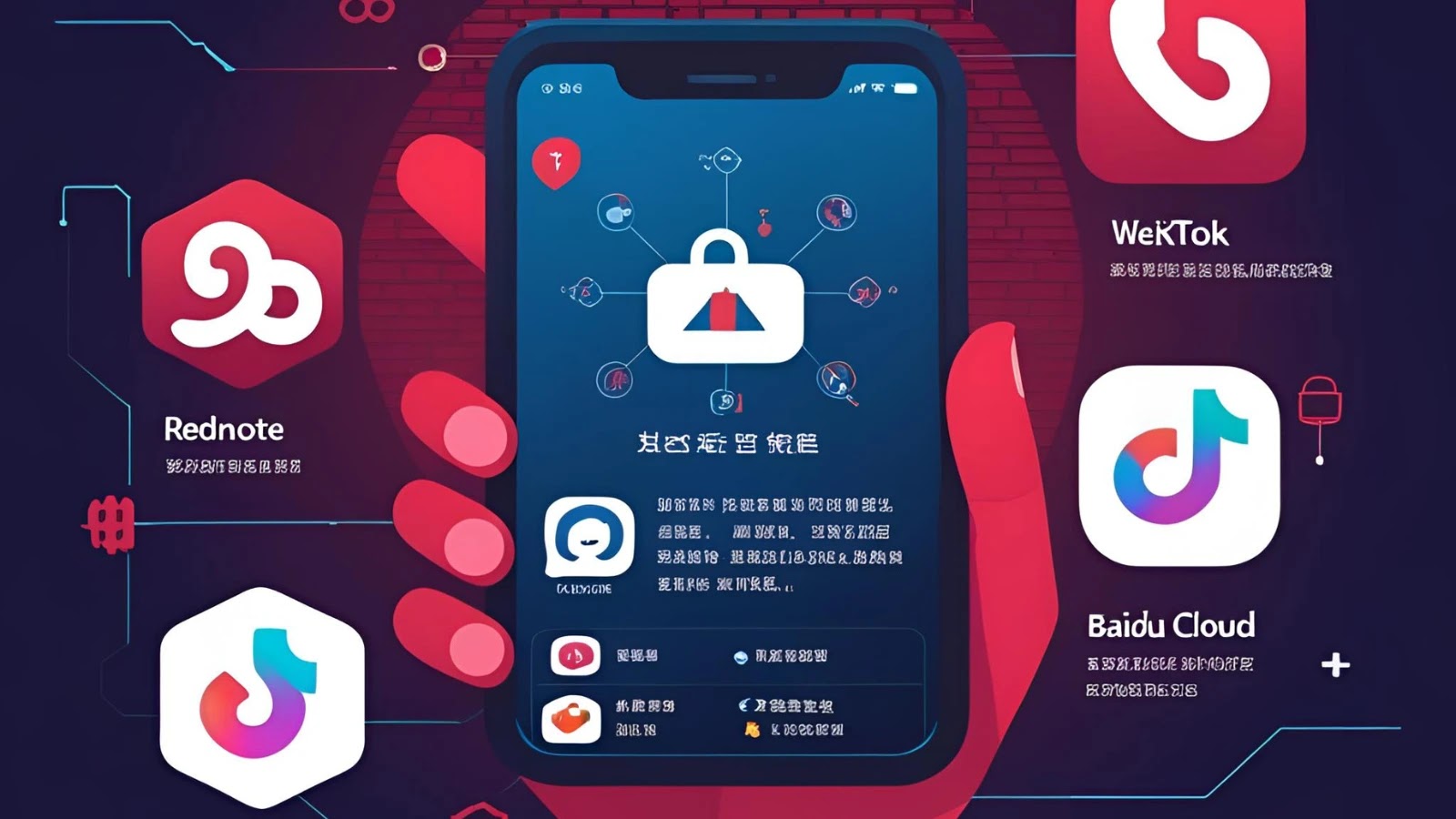 NSB Warns of Cybersecurity Risks Linked to Popular Chinese Apps Like Rednote, Weibo, TikTok, WeChat, and Baidu Cloud
