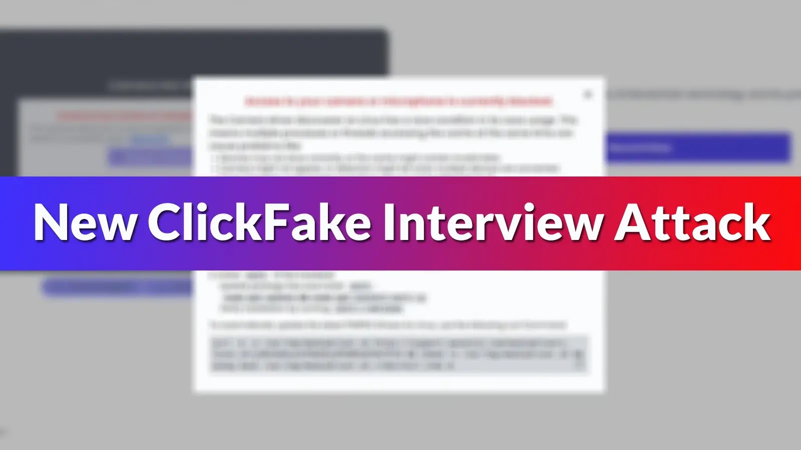 New ClickFake Interview Attack Using ClickFix Technique to Deliver GolangGhost Malware