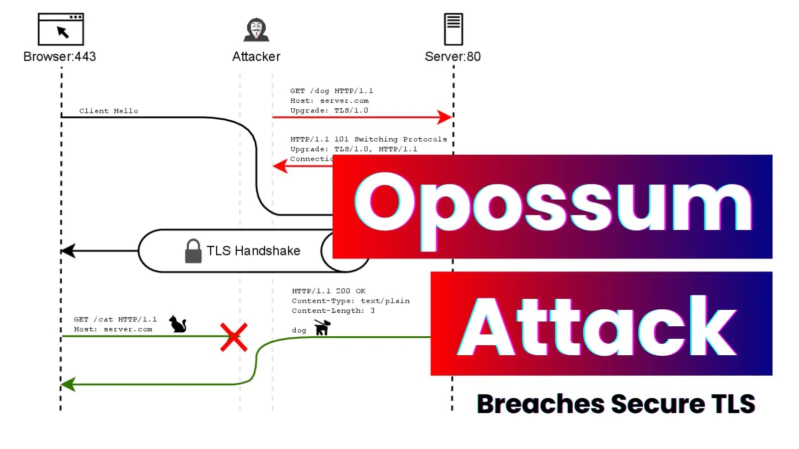 New “Opossum” Attack Breaches Secure TLS by Injecting Malicious Messages New “Opossum” Attack Breaches Secure TLS by Injecting Malicious Messages