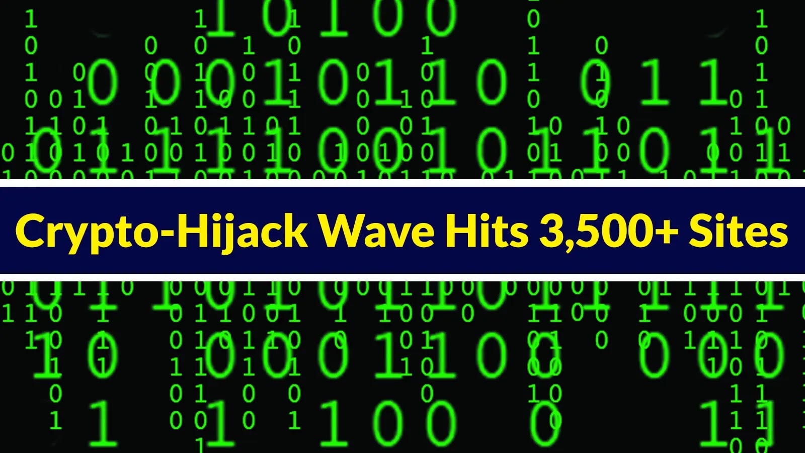 New Wave of Crypto-Hijacking Infects 3,500+ Websites