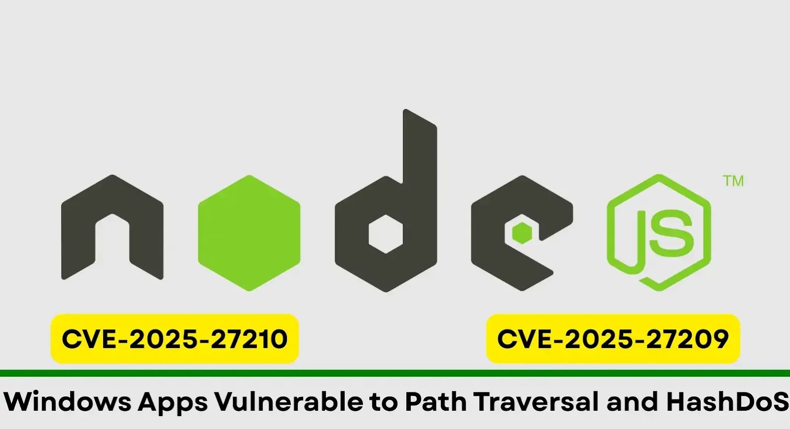 Node.js Vulnerabilities Leave Windows Apps Vulnerable to Path Traversal and HashDoS