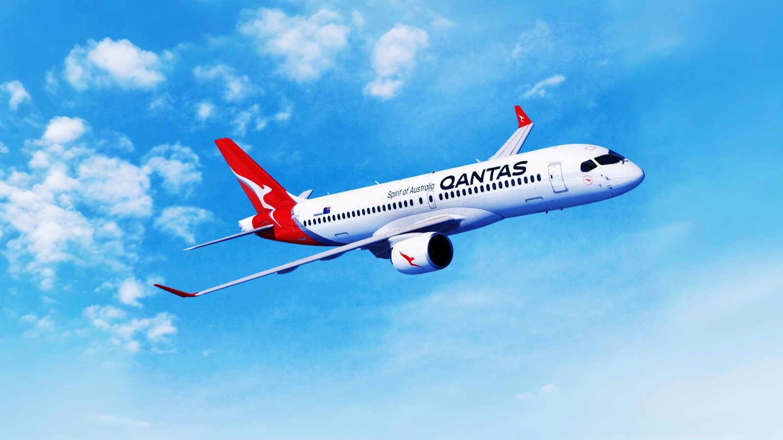 Qantas airplane