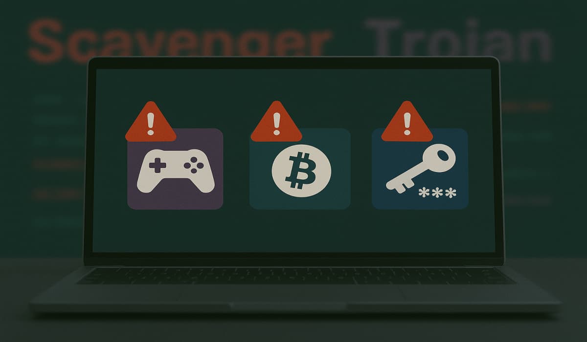 Scavenger Trojan Targets Crypto Wallets via Game Mods, Browser Flaws Scavenger Trojan Targets Crypto Wallets via Game Mods, Browser Flaws