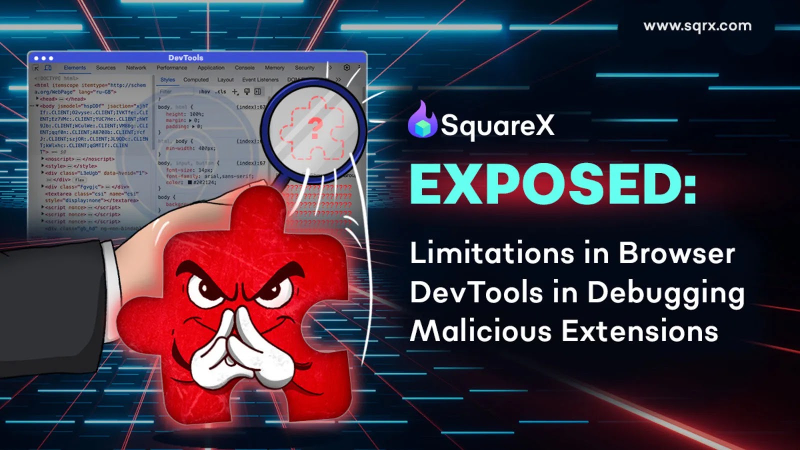 SquareX Discloses Architectural Limitations Of Browser DevTools In Debugging Malicious Extensions