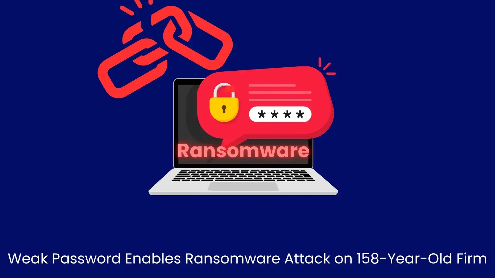 Weak Password Enables Ransomware Attack on 158-Year-Old Firm