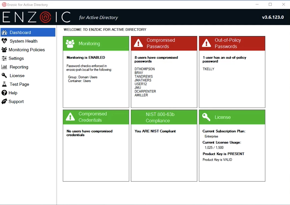 Product showcase: Enzoic for Active Directory