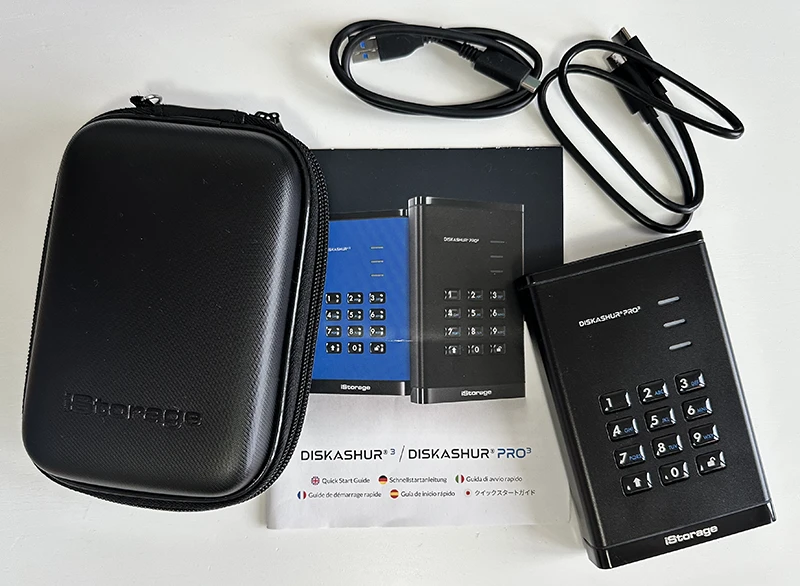 Product showcase: iStorage diskAshur PRO3