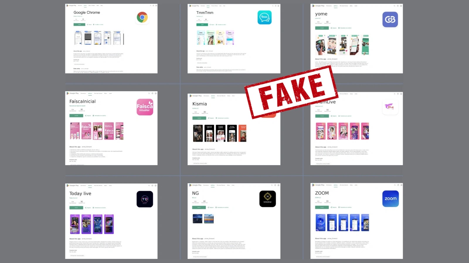 Beware! Fake Google Play Store Sites Used to Spread Android Malware