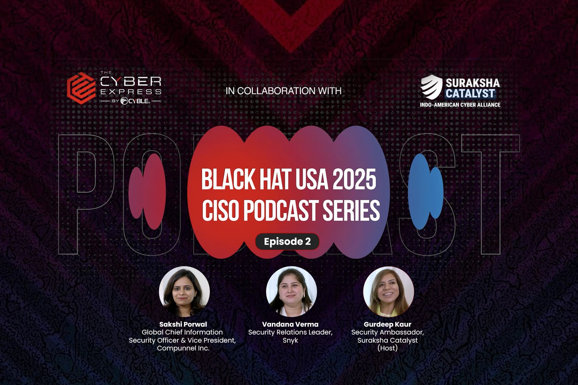 CISO Podcast Series Episode 2 Out Now