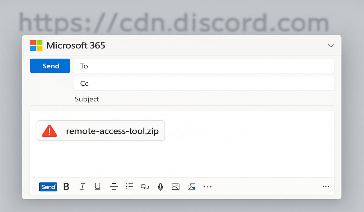 Discord CDN Link Abused to Deliver RAT Disguised as OneDrive File Discord CDN Link Abused to Deliver RAT Disguised as OneDrive File