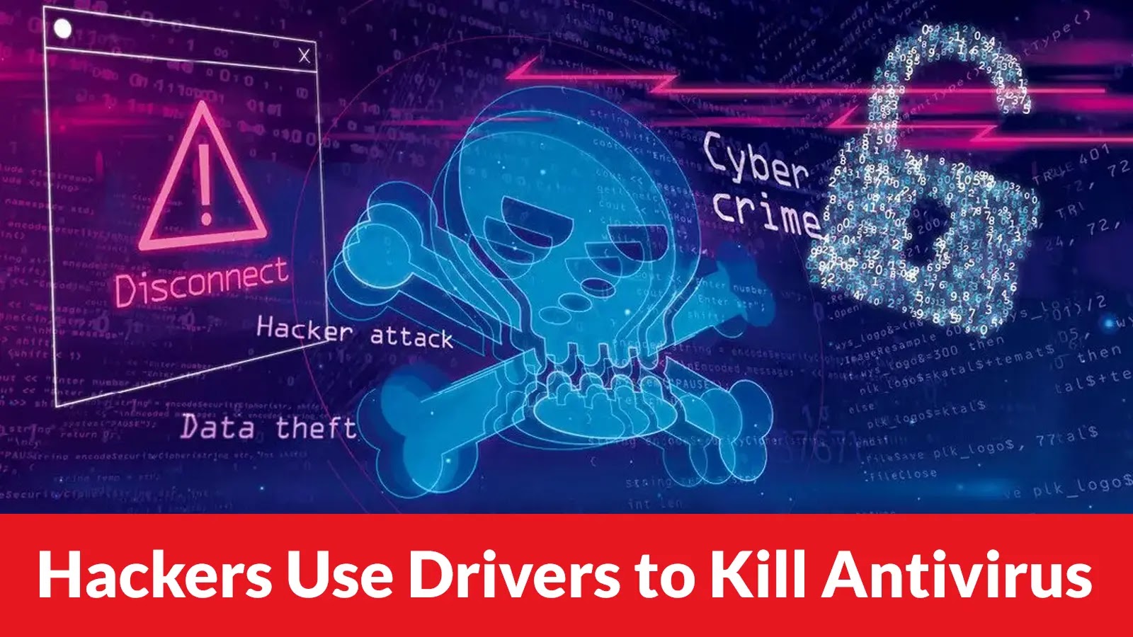 Hackers Use Legitimate Drivers to Kill Antivirus Processes and Lower The System’s Defenses Hackers Use Legitimate Drivers to Kill Antivirus Processes and Lower The System’s Defenses