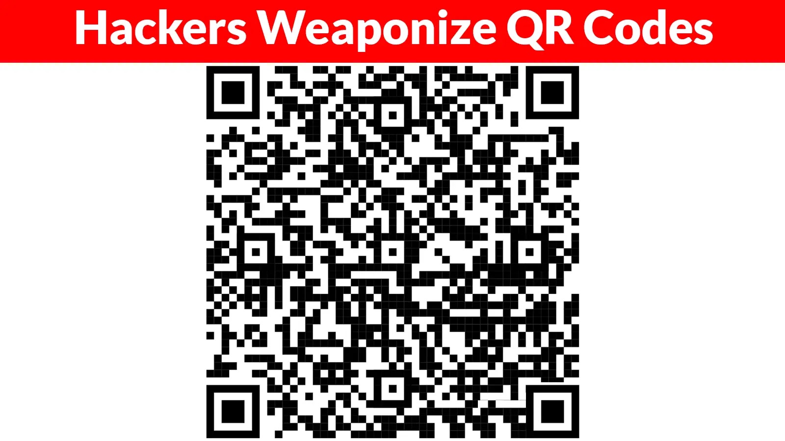 Hackers Weaponize QR Codes Embedded with Malicious Links to Steal Sensitive Information