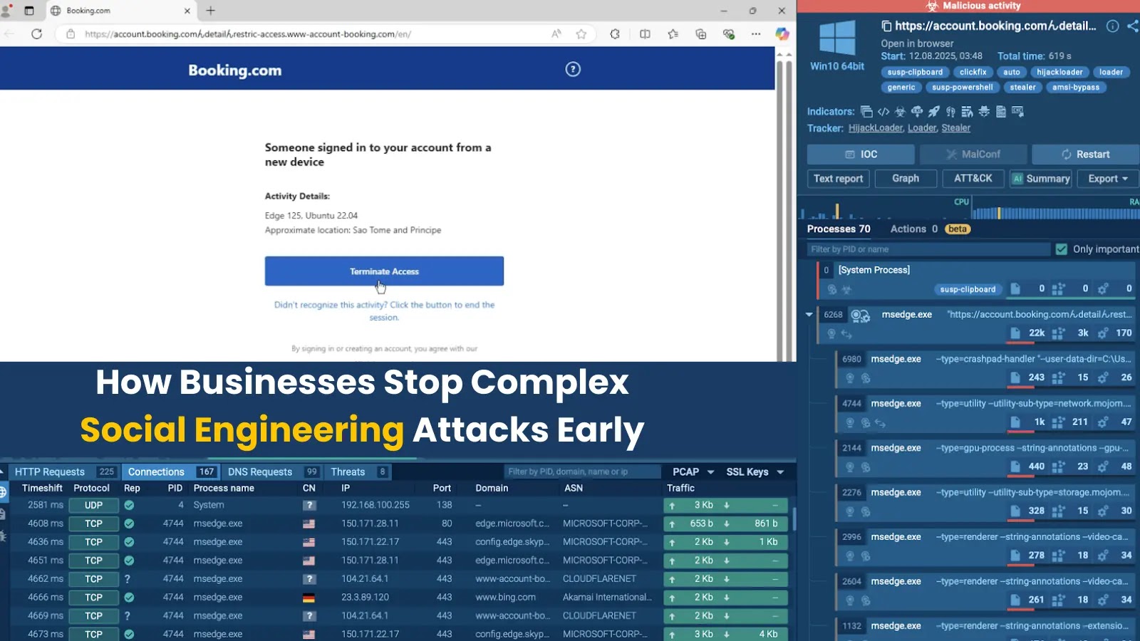 How Businesses Stop Complex Social Engineering Attacks Early