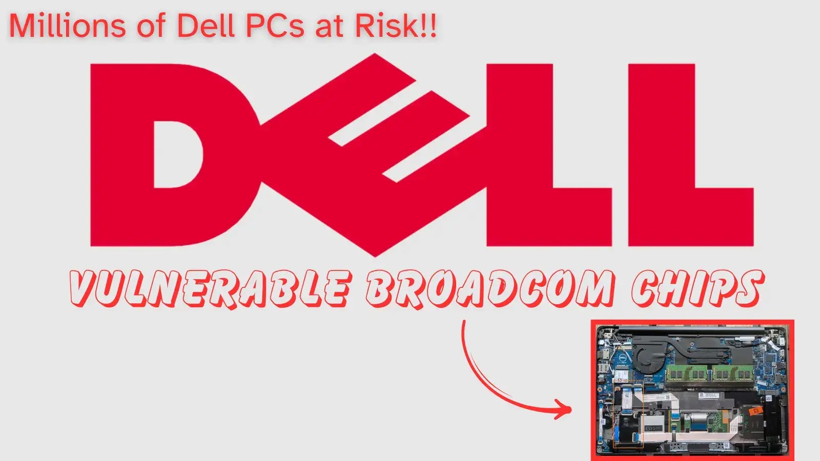 Millions of Dell PCs at Risk from Broadcom Vulnerability Enabling Remote Hijack