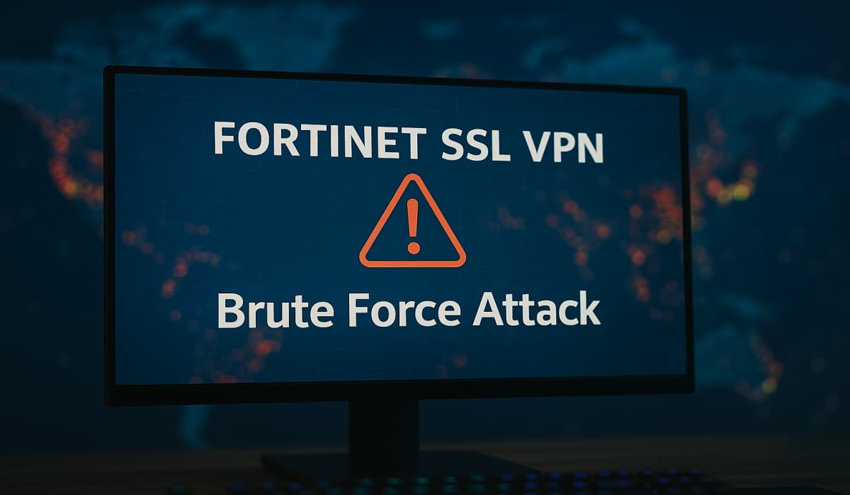 New Brute-Force Campaign Hits Fortinet SSL VPN in Coordinated Attack