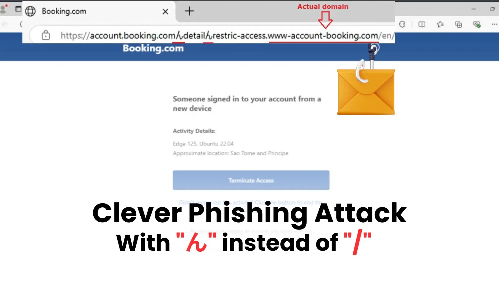 New Clever Phishing Attack Uses Japanese Character "ん" to Mimic Forward Slash