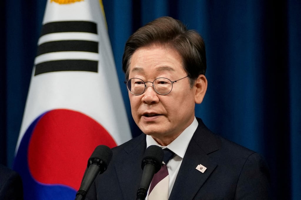 South Korea’s Lee faces security challenges in ambitious plan to relocate presidential office South Korean President Lee Jae-myung speaks during a press conference at the Presidential office in Seoul, South Korea. Photo: Reuters