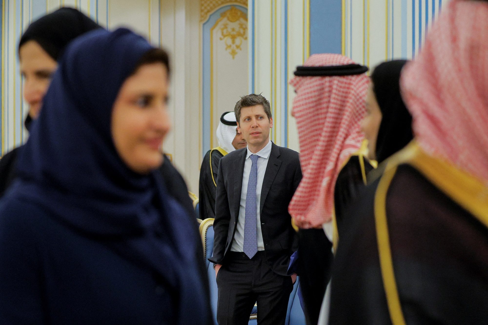 The Gulf’s $100 billion investment in AI is only beginning. OpenAI CEO Sam Altman in Riyadh during US President Donald Trump's visit to Saudi Arabia in May
