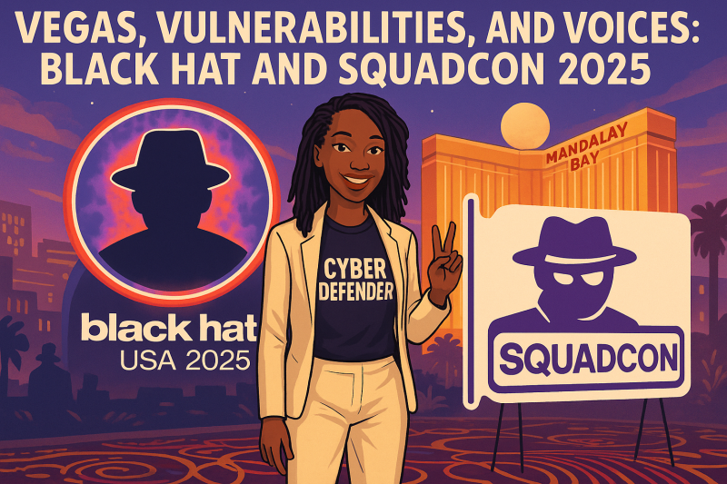 Vegas, Vulnerabilities, and Voices: Black Hat and Squadcon 2025