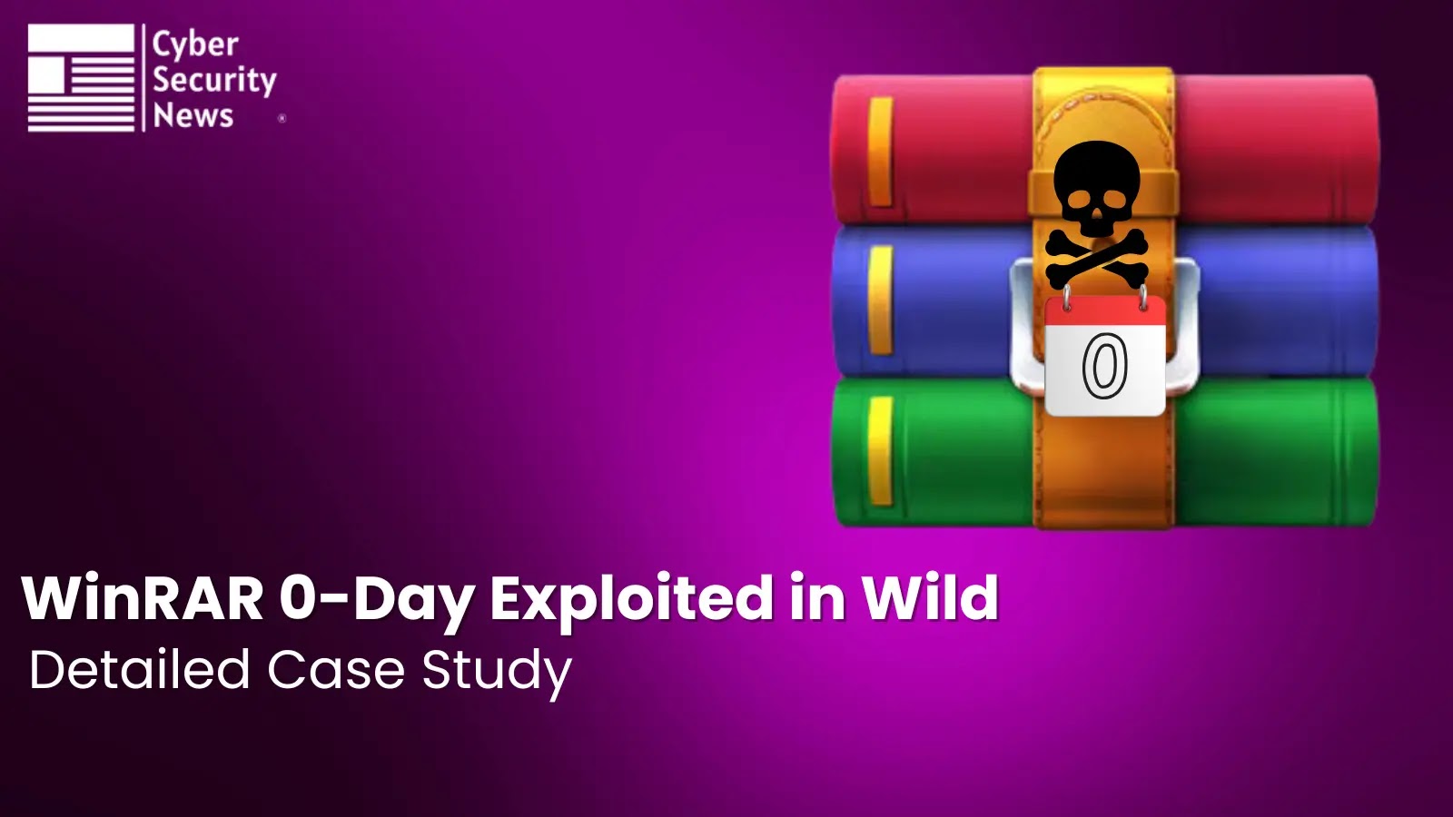 WinRAR 0-Day Vulnerabilities Exploited in Wild by Hackers