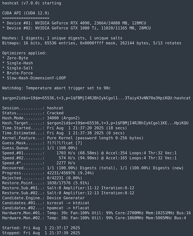 Open-source password recovery utility Hashcat 7.0.0 released Open-source password recovery utility Hashcat 7.0.0 released