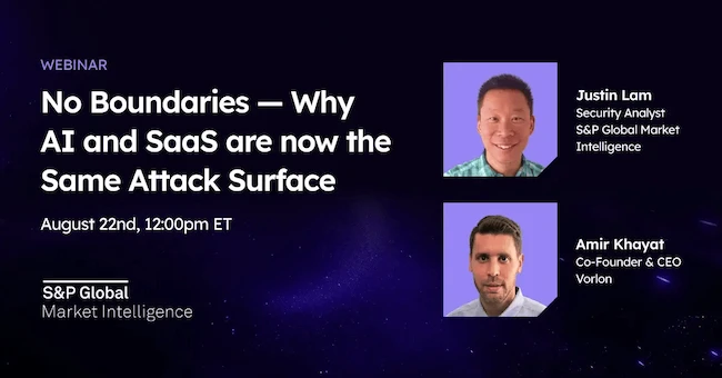 Webinar: Why AI and SaaS are now the same attack surface