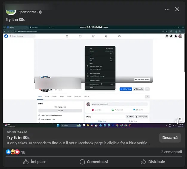 Beware of Malicious Facebook Ads With Meta Verified Steals User Account Details