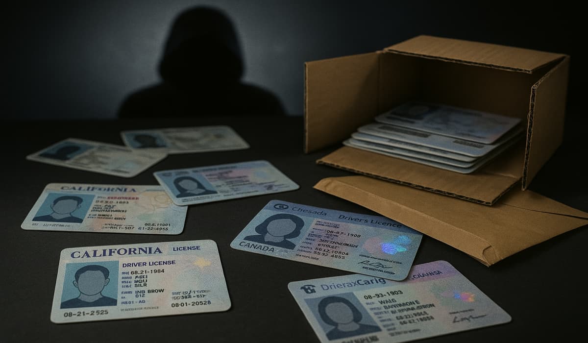 Chinese Network Selling Thousands of Fake US and Canadian IDs Chinese Network Selling Thousands of Fake US and Canadian IDs