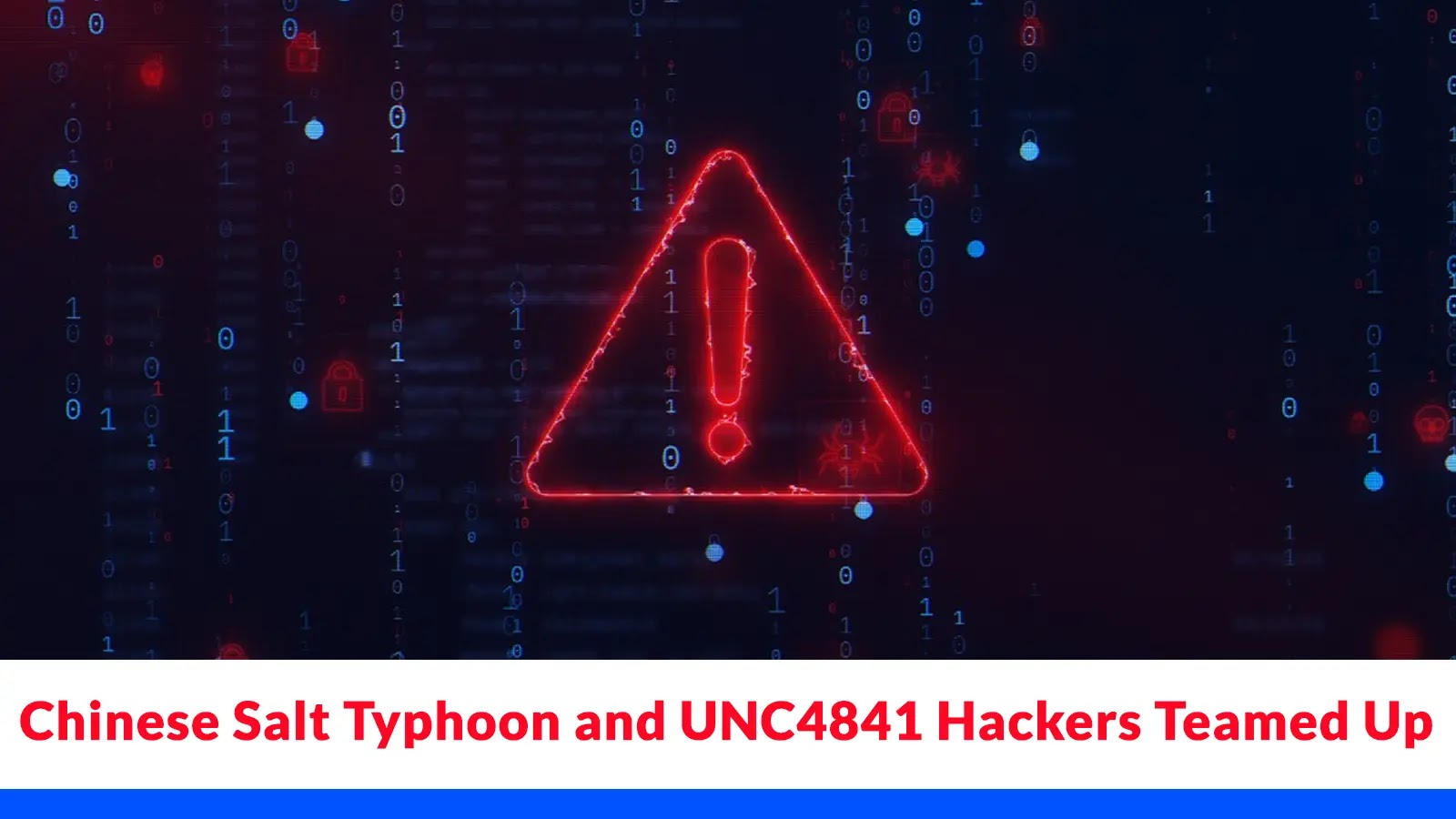 Chinese Salt Typhoon and UNC4841 Hackers Teamed Up to Attack Government and Corporate Infrastructure