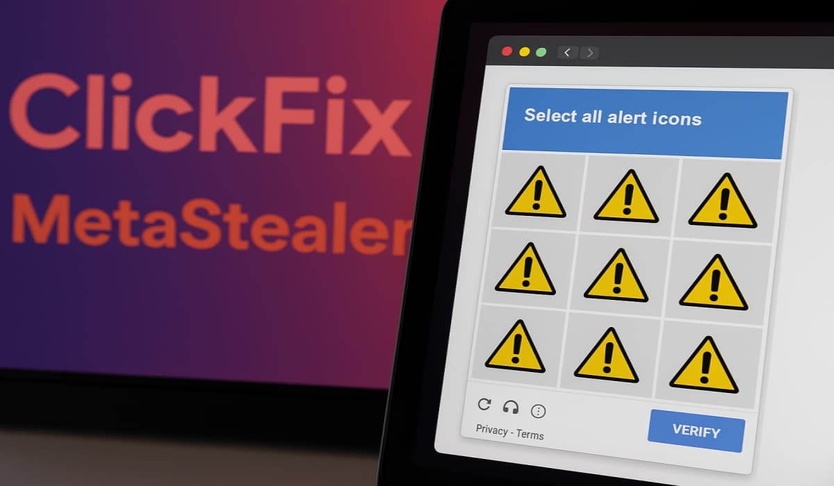 Fake AnyDesk Installer Spreads MetaStealer Through ClickFix Scam