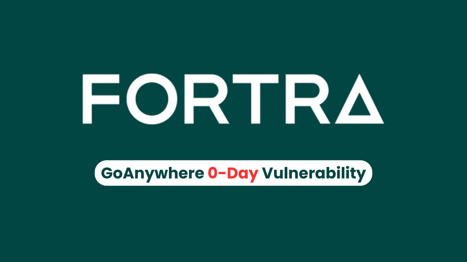 Fortra GoAnywhere Vulnerability Exploited as 0-day Before Patch Released