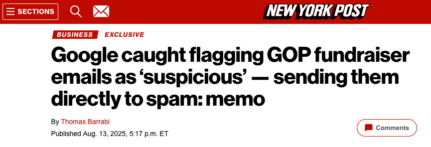 GOP Cries Censorship Over Spam Filters That Work – Krebs on Security