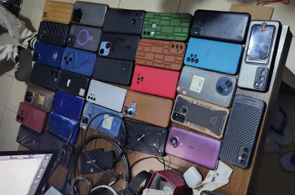 Interpol operation disrupts romance scam and sextortion networks in Africa Authorities spanning 14 countries in Africa seized devices allegedly used for romance scams and extortion. (Interpol)