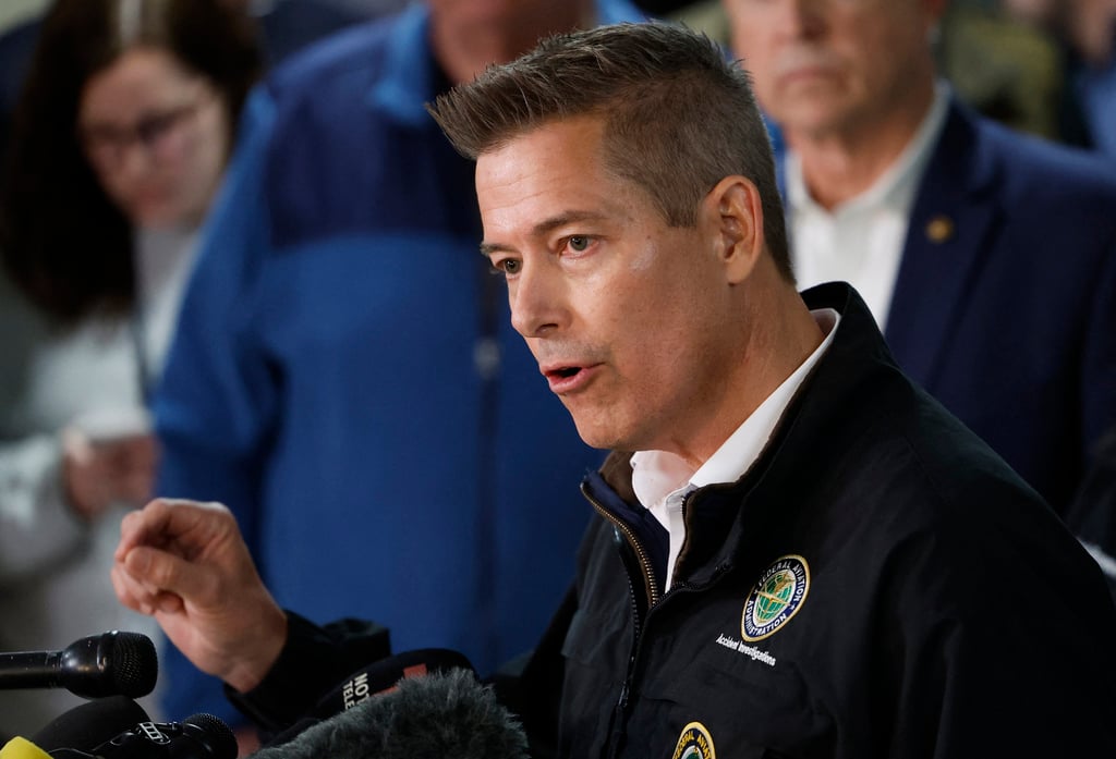 Acting Nasa administrator Sean Duffy has said that beating China in the space race was “critically important”. Photo: AFP