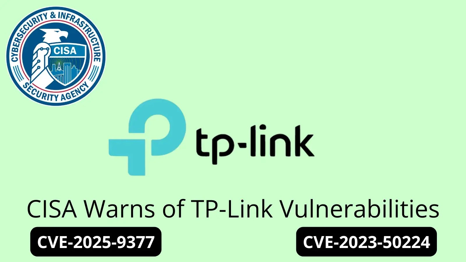 TP-Link Vulnerabilities Under Active Exploitation