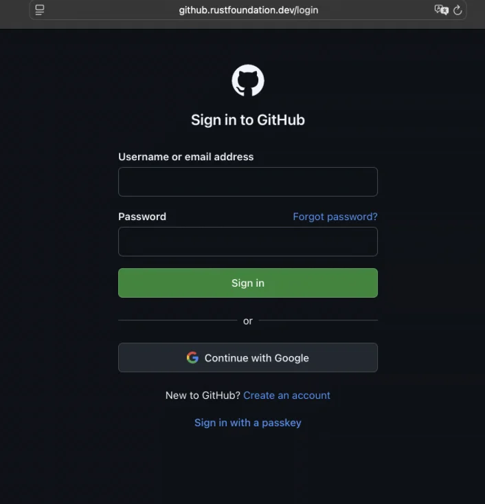 Phishing campaign targets Rust developers