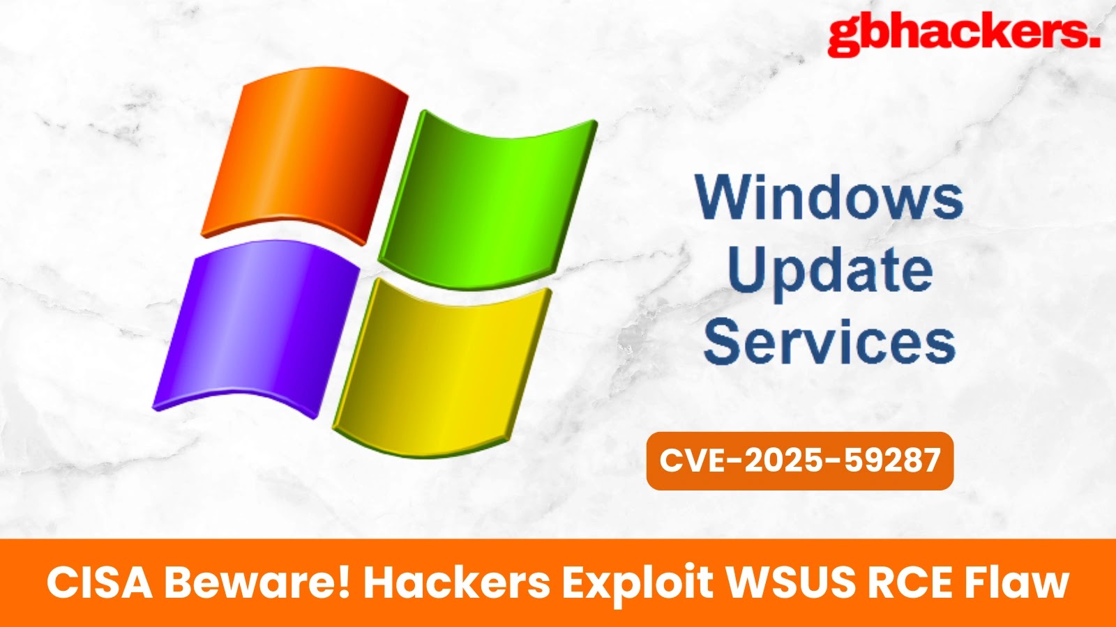 CISA Beware! Hackers Are Actively Exploiting Windows Server Update Services RCE Flaw in the Wild