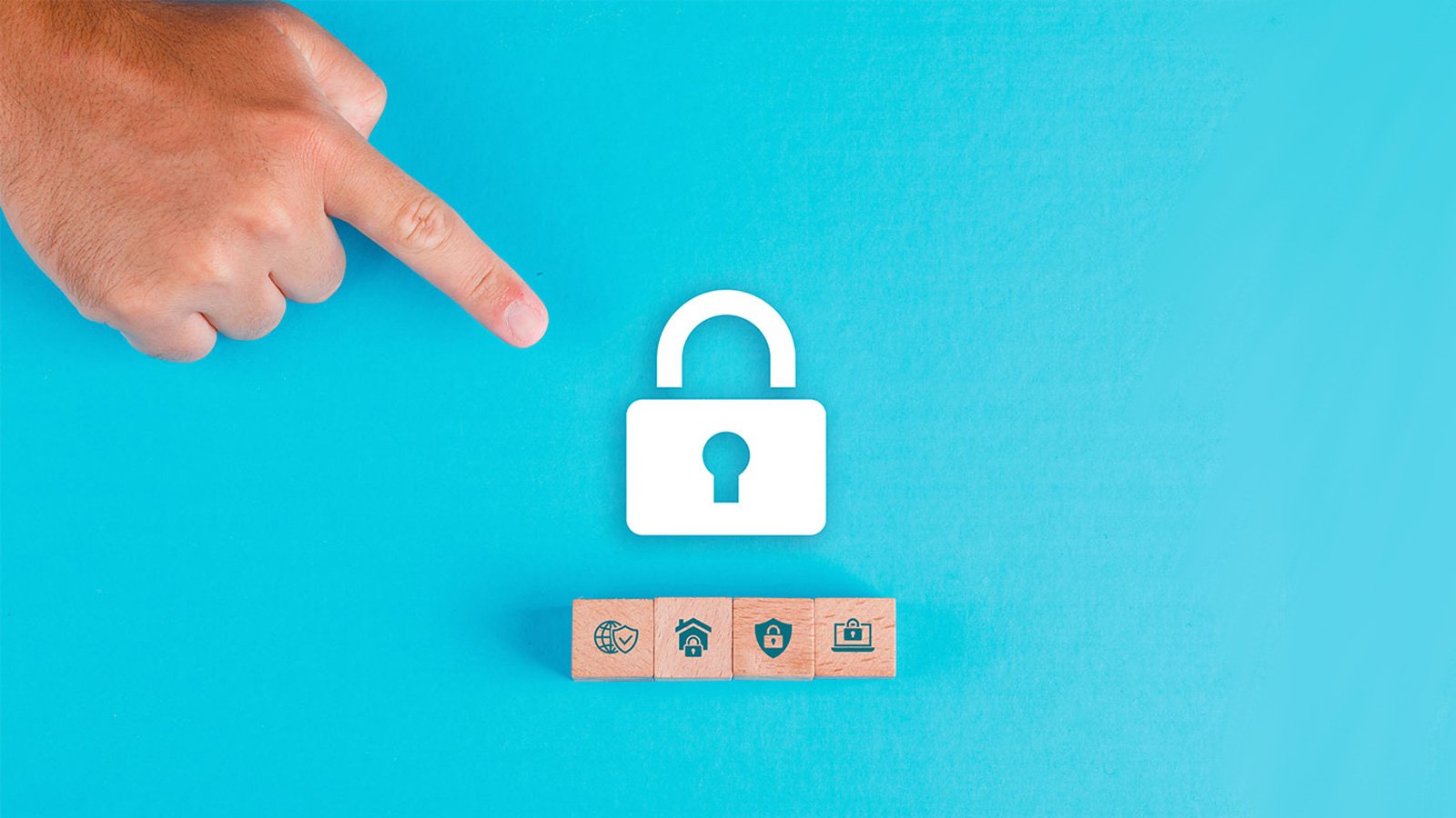 Cybersecurity symbols