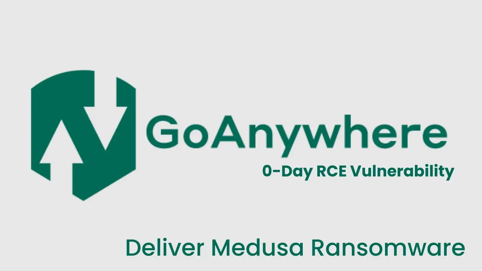 GoAnywhere 0-Day RCE Actively Exploited to Deliver Medusa Ransomware GoAnywhere 0-Day RCE Actively Exploited to Deliver Medusa Ransomware