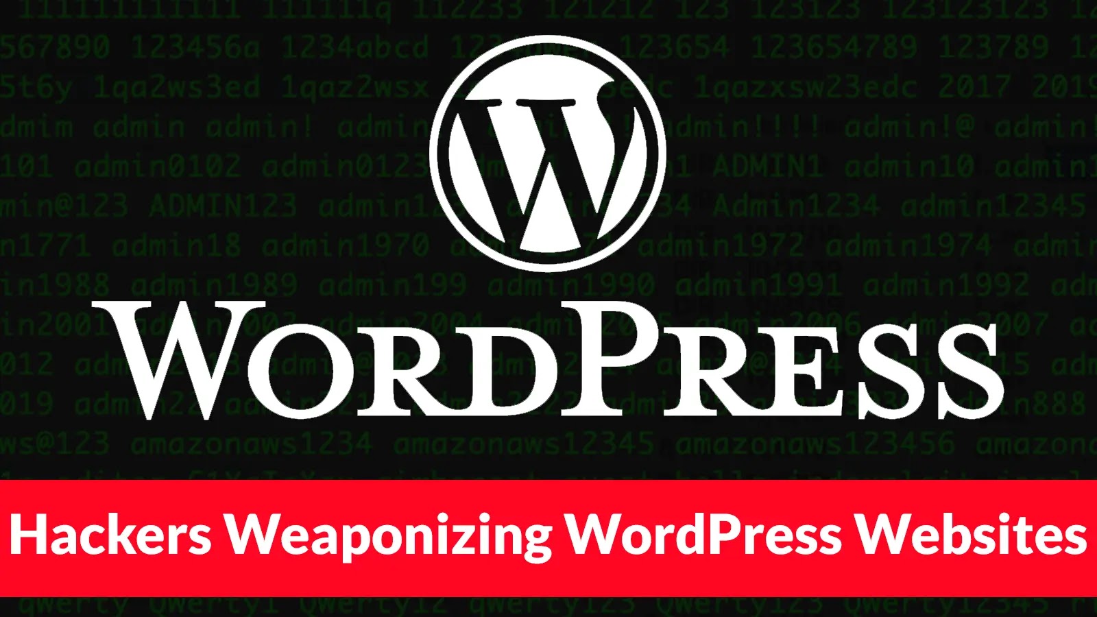 Hackers Weaponizing WordPress Websites by Injecting Malicious PHP Codes Silently Hackers Weaponizing WordPress Websites by Injecting Malicious PHP Codes Silently