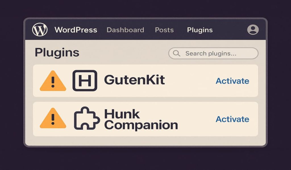 Mass Attack Targets WordPress via GutenKit and Hunk Companion Plugins