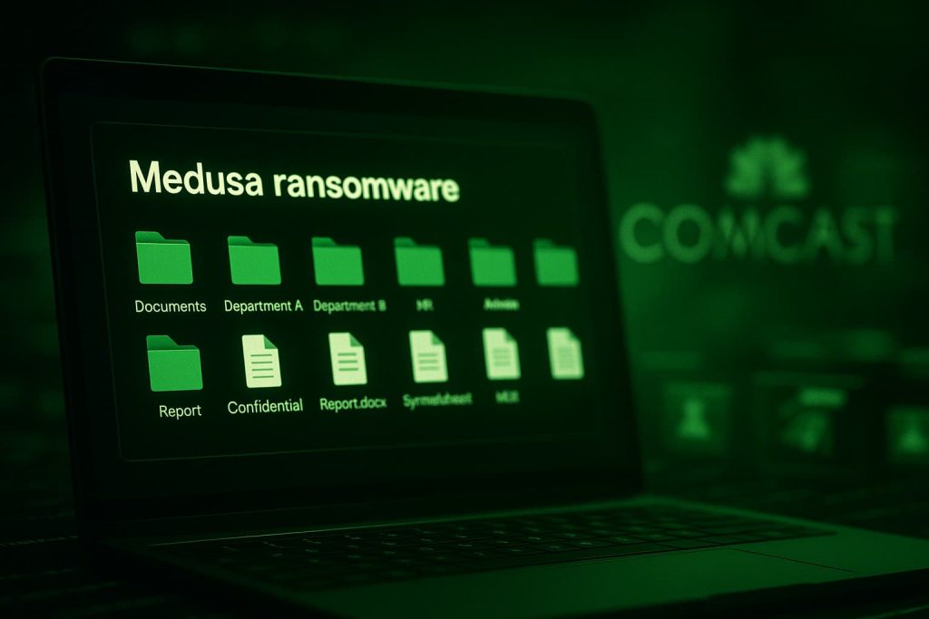 Medusa Ransomware Leaks 834 GB of Comcast Data After $1.2M Demand